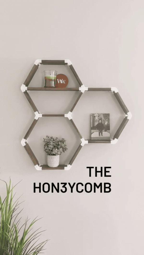 DIY HON3YCOMB Shelf Kit